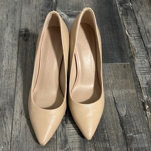 Karl Lagerfeld Women's Beige Heels